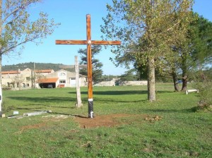 croix sur la prairie