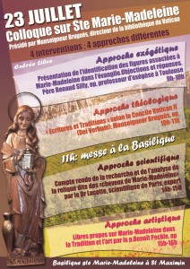 affiche du colloque du 23 juillet