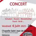 Concert Chapelle Saint Jean de Garguier le 6 juin 2025 à 20h