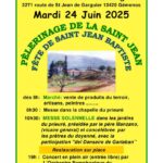 Pélerinage de la St Jean au Prieuré de Saint-Jean-de-Garguier