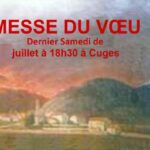Messe du voeu de Saint Antoine, le dernier samedi de juillet à Cuges à 18h30
