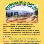 24 Juin : Fête de la Saint Jean au Prieuré de saint Jean de Garguier