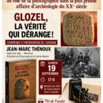 "GLOZEL,la vérité qui dérange", Conférence de JM THENOUX le 19/09/26 à 17h à la maison de pays du Plan d'Aups