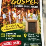 Concert GOSPEL au profit de la restauration de l'église de Cuges-les-Pins
